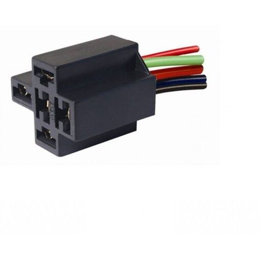 Реле универсальное AutoKit 5-контактное, 12 В, 40А с колодкой