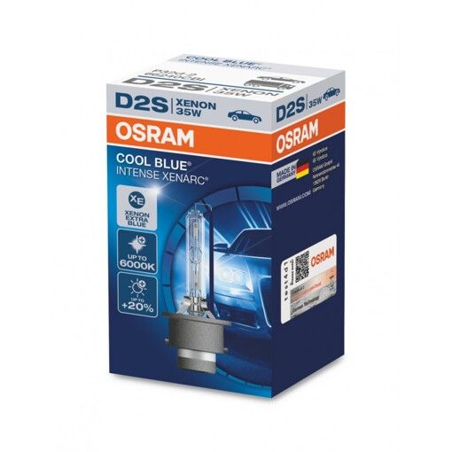 Лампа ксенонова Osram D3S 66340CBI Cool Blue Intense +20% 1шт