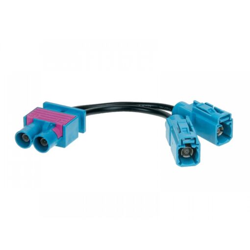 Перехідник Авто-DIN 1524-22 Audi,Seat,Skoda,VW- з подвійного спареного на подвійний роздільний