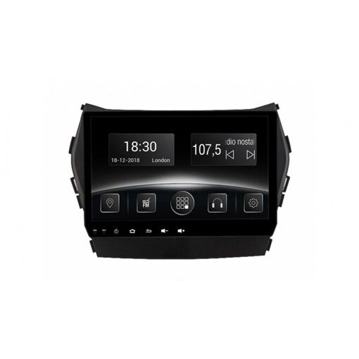 Штатная магнитола Gazer CM6509-DM Hyundai Santa Fe (DM) (2012-2016)