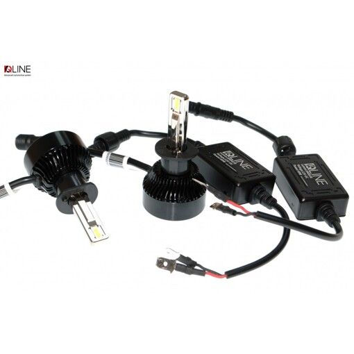 Лампы светодиодные QLine Ultra +150% H1 6000K 49W (2шт.)