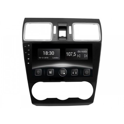 Штатна магнітола Gazer CM6509-S13 Subaru Forester (S13), 2015-2017