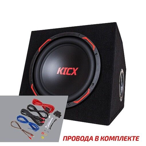 Сабвуфер корпусний Kicx GT-301BA активний