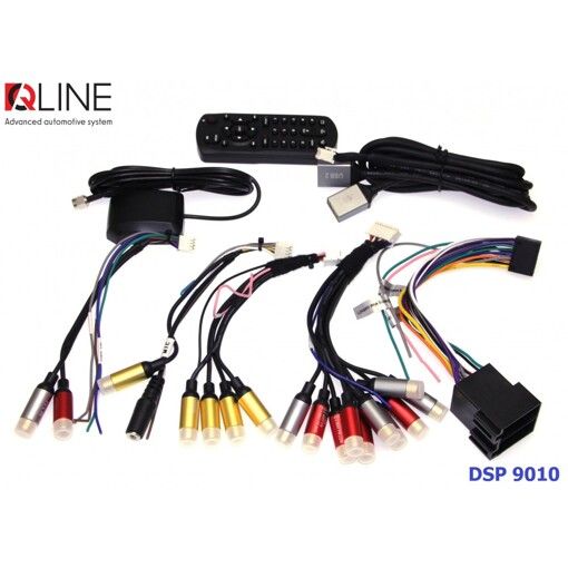 Мультимедиа 2-DIN Qline DinoPro DSP 9010  Android 10 4/64 OLED
