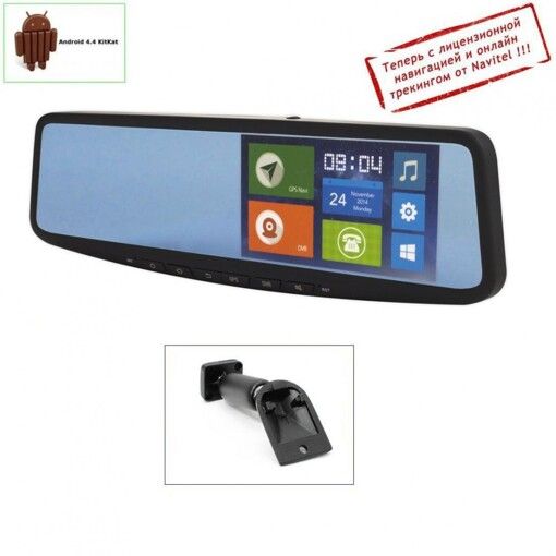 Мультимедійне дзеркало заднього виду з монітором Jimi JC600-02A