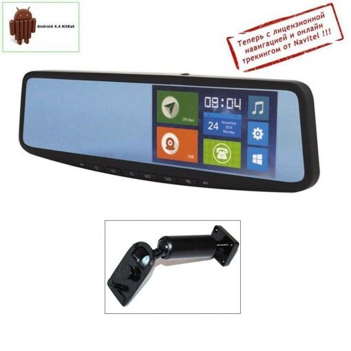 Мультимедійне дзеркало заднього виду з монітором Jimi JC600-02