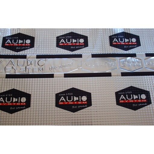 Вібропоглинаючий матеріал Audio-System Alubutyl 2000 2.0 мм (0,7х0,5)