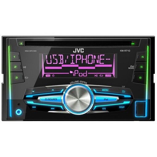 2-DIN CD/MP3- ресивер JVC KW-R710EE