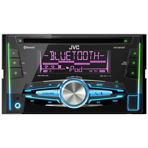 2-DIN CD/MP3-ресивер JVC KW-R910BTEY