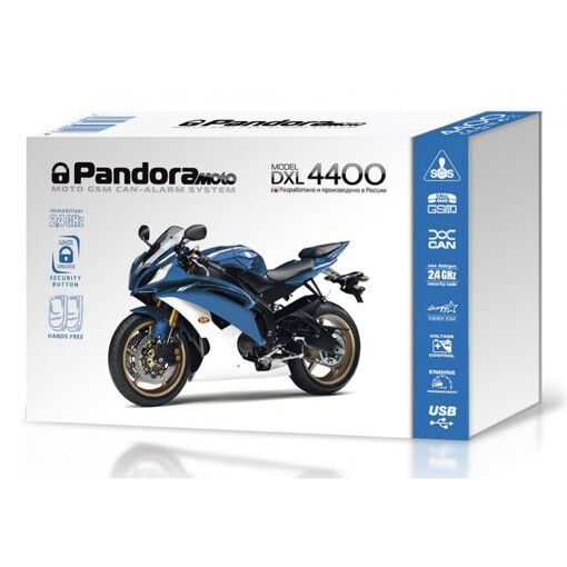 Мотосигнализация Pandora Moto DXL 4400 (без сирены)