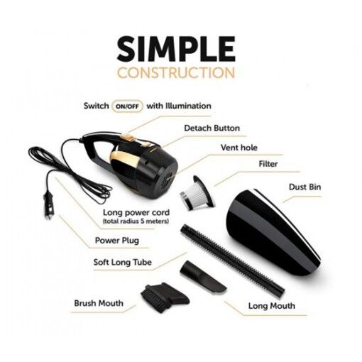 Пылесос автомобильный Aspiring Dust 2