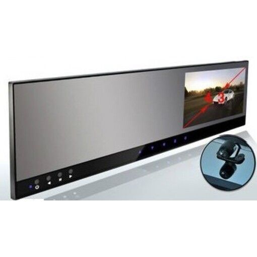 Зеркало заднего вида с HD видеорегистратором iDial DVR BP100TS