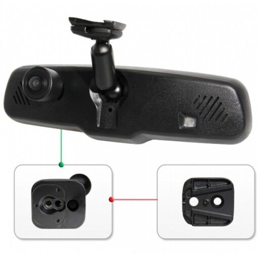 Зеркало заднего вида со встроенным Super HD видеорегистратором Gazer MUR5100