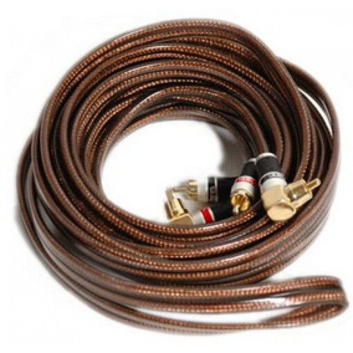 Кабель межблочный Vibe FLATBASS RCA 1M-V1