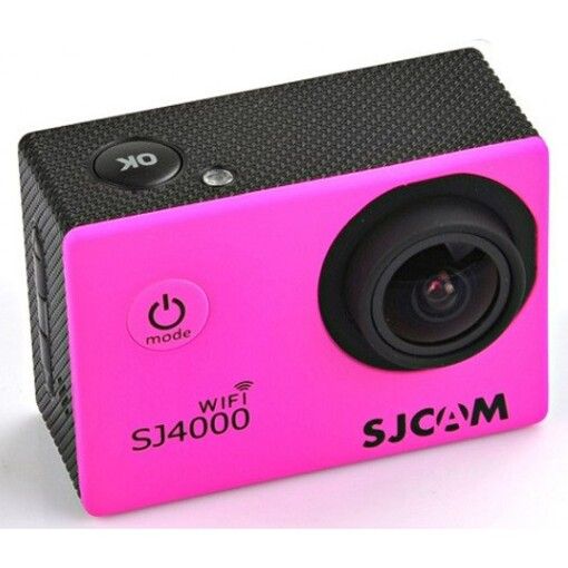 Экшн камера SJCAM SJ4000 wi-fi pink
