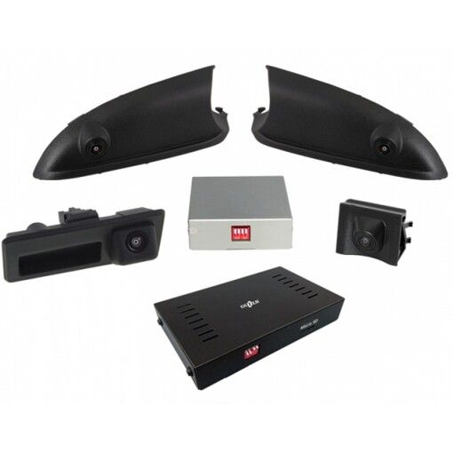 Система кругового обзора для штатной установки Gazer CKR4413-8U (Audi Q3)