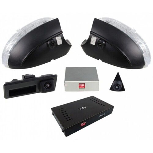 Система кругового обзора для штатной установки Gazer CKR4413-B7 (VW Passat)