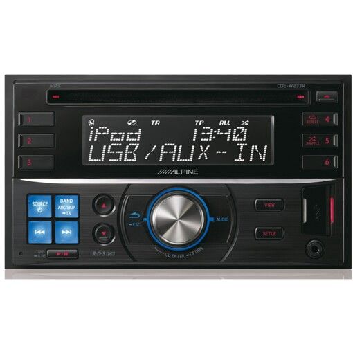 2-DIN CD/MP3-ресивер Alpine CDE-W233R