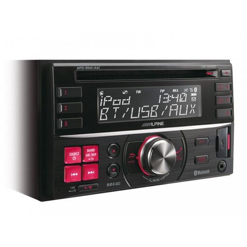 2-DIN CD/MP3-ресивер Alpine CDE-W235BT