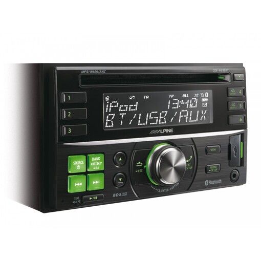 2-DIN CD/MP3-ресивер Alpine CDE-W235BT