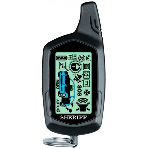 Брелок для автосигнализации LCD Sheriff ZX-750 PRO