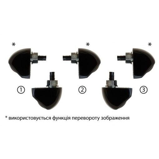 Камера заднього виду Phantom HD-38 універсальна