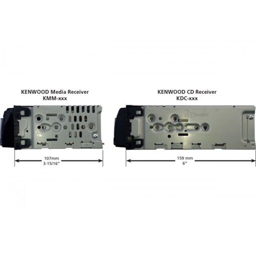 Медиа-ресивер Kenwood KMM-BT302
