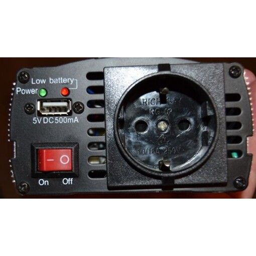 Преобразователь напряжения Mystery MAC-300 12/220V