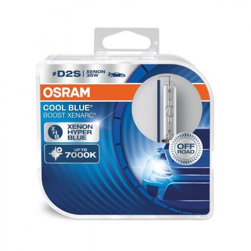 Лампа ксенонова Osram D2S 66240-HCB-DUO Cool Blue Intense +20% 2шт