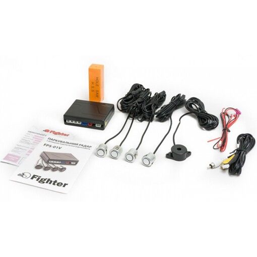 Парктроник Fighter FPS-01V Silver