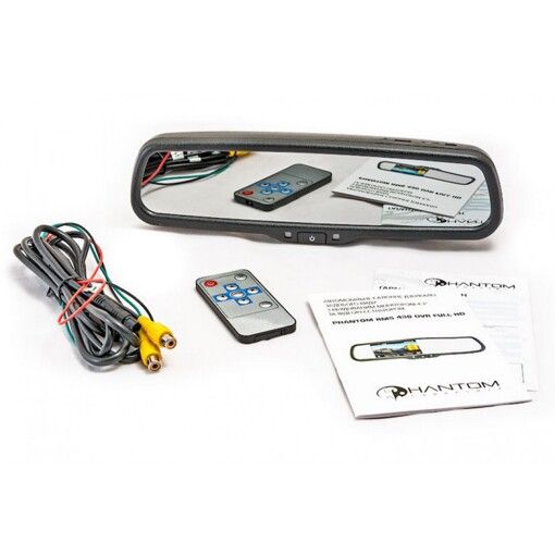 Дзеркало заднього виду із вбудованим FullHD відеореєстратором Phantom RMS-430-14 DVR Subaru, Lexus, Газ, Hyundai, Kia...