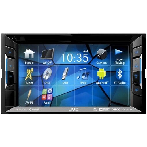 Мультимедиа 2-DIN JVC KW-V220BTQN