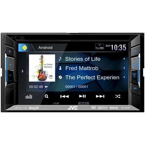 Мультимедиа 2-DIN JVC KW-V220BTQN