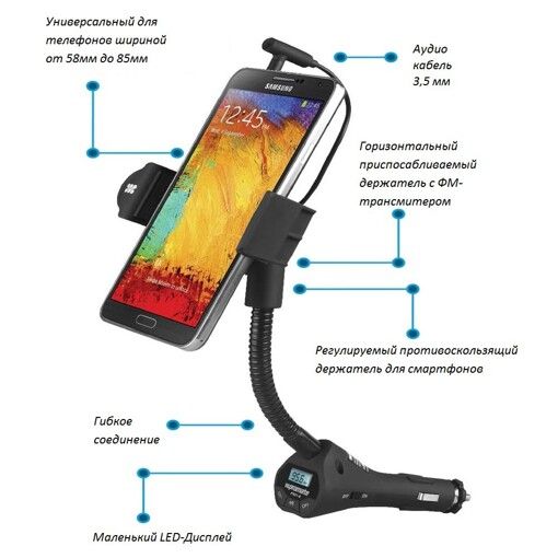 ФМ-модулятор Promate FM14