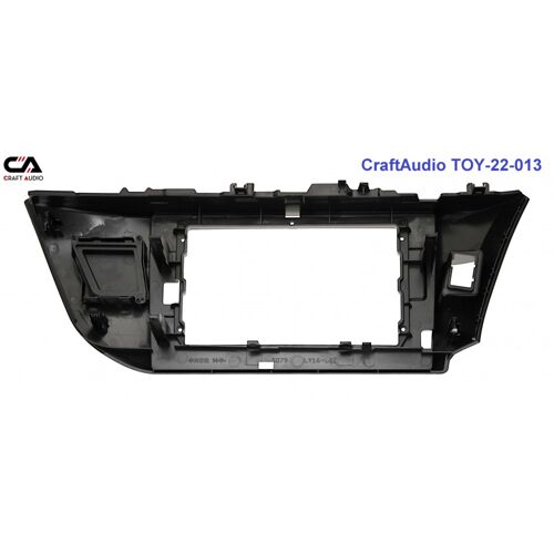 Рамка перехідна CraftAudio TOY-22-013 TOYOTA Corolla 2013-2016 глянець 10.1&quot;