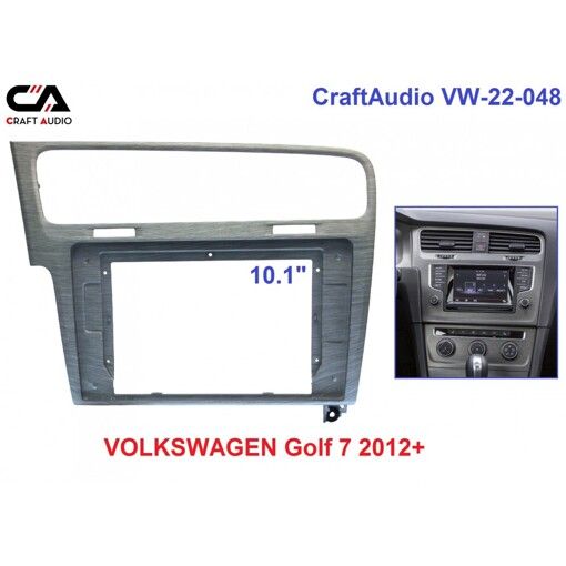 Рамка переходная CraftAudio VW-22-048 VW Golf 7 2012+ 10.1&quot;