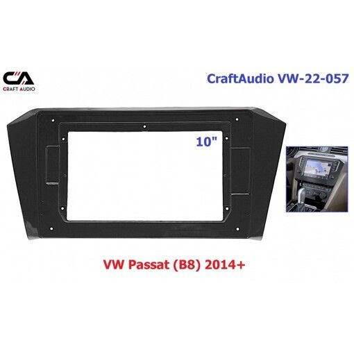 Рамка перехідна CraftAudio VW-22-057 VW Passat (B8) 2014+ 10.1&quot;