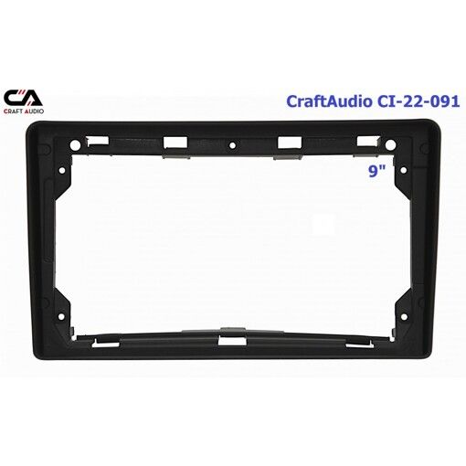 Рамка переходная CraftAudio CI-22-091 Citroen C2 03-09, C3 01-10, Berlingo 08-18, Jumpy 07-16 9&quot;