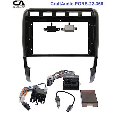 Рамка переходная CraftAudio PORS-22-366 Porsche Cayenne Turbo 2002-2010 9&quot;