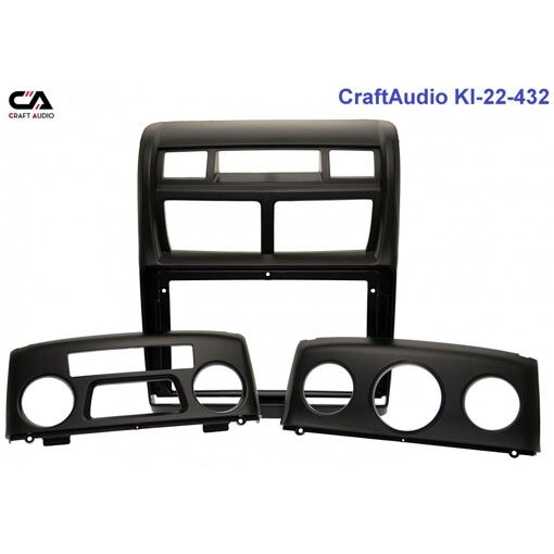 Рамка перехідна CraftAudio KI-22-432 KIA Sportage (KM) 2008-2010 (клімат+конд.)