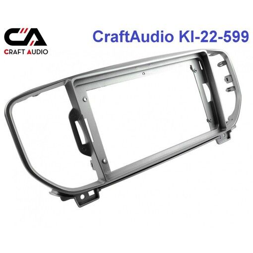 Рамка переходная CraftAudio KI-22-599 KIA Sportage (QL) 2015-2018, KX5 2016-2018 9&quot;