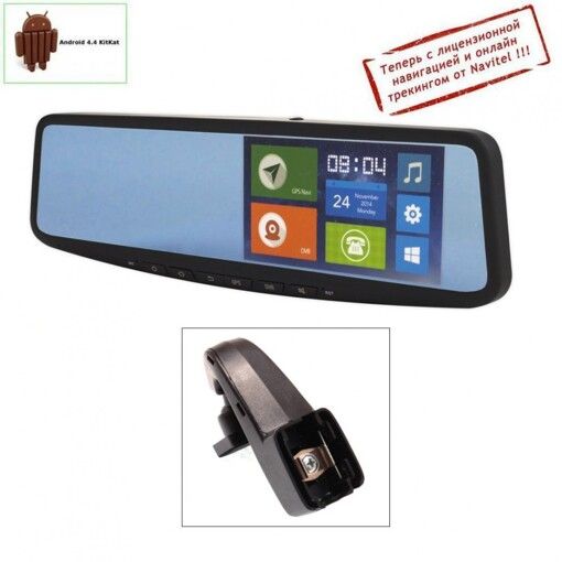 Мультимедійне дзеркало заднього виду з монітором Jimi JC600-22