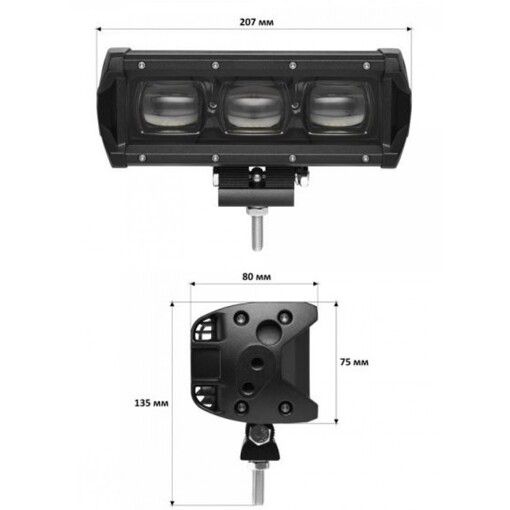 Світлодіодна фара ближнього світла OPPLIGHT 30watt 10-30V IP68 (opl-lsb-lens-30W)