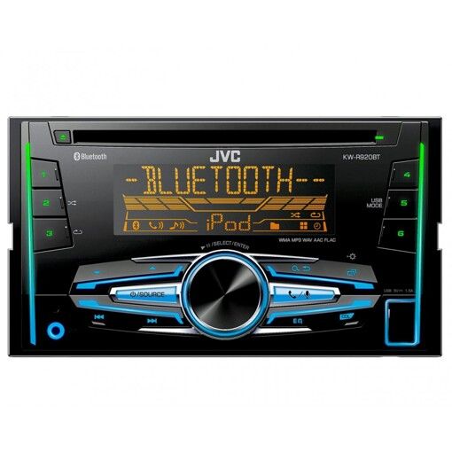 2-DIN CD/MP3-ресивер JVC KW-R920BT