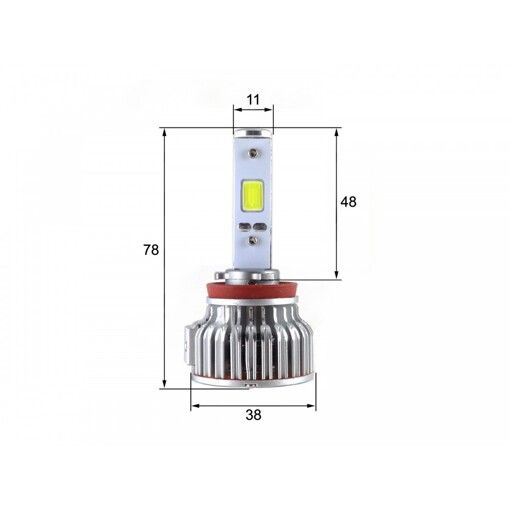 Світлодіодні лампи Sho-Me H11 6000K 30W LED G2.1 (2 шт)