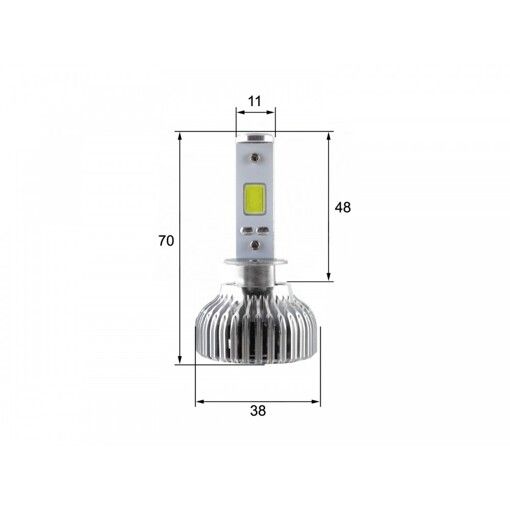 Світлодіодні лампи Sho-Me H3 6000K 30W LED Me G2.1 (2 шт)