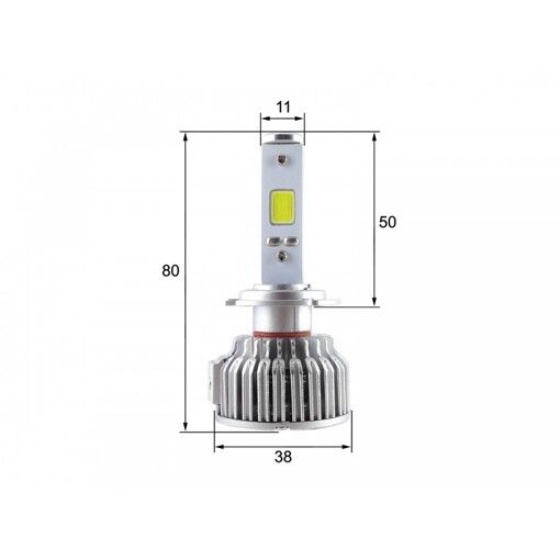 Світлодіодні лампи Sho-Me H7 6000K 30W LED G2.1 (2 шт)