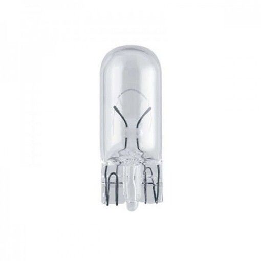 Лампа накаливания Philips W3W, 2шт/блистер 12256B2