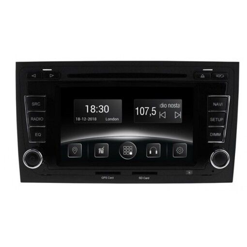 Штатная магнитола Gazer CM5007-8E AUDI A4 (2002-2008)