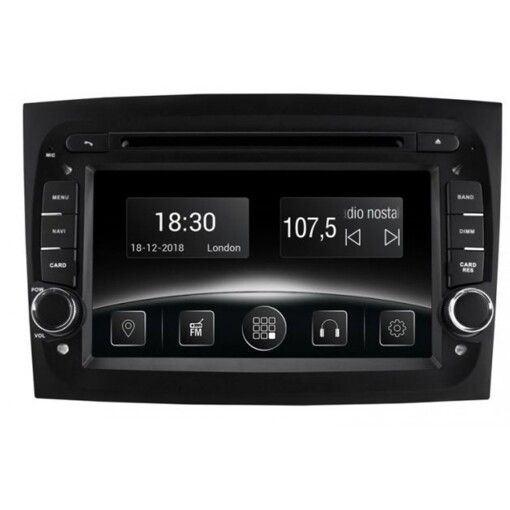 Штатна магнітола Gazer CM5007-263 Fiat Doblo (263) (2015-2017)